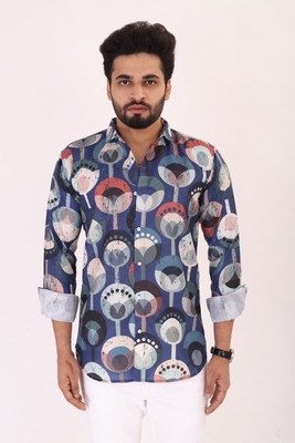 brown brothers Men Printed Casual Multicolor Shirt