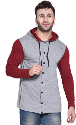 HouseOfCommon Men Solid Casual Multicolor Shirt