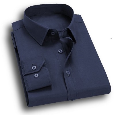 CHEAPSHIRTS Men Solid Casual Blue Shirt