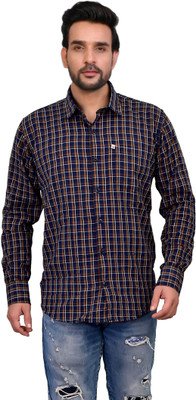 Arthz Fashion Trend Men Checkered Casual Multicolor Shirt
