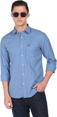 Arrow Sport Men Solid Casual Blue Shirt