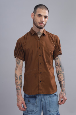 fitoda fashion Men Solid Casual Multicolor Shirt