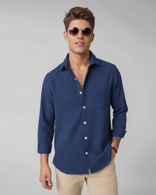 METRONAUT Men Solid Casual Multicolor Shirt