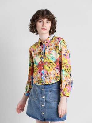 ONLY Women Printed Casual Multicolor Shirt