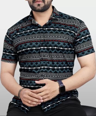 RM CREATION Men Striped Casual Multicolor Shirt