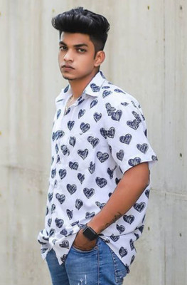 ristey Men Color Block Casual Multicolor Shirt