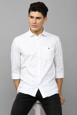 LOUIS PHILIPPE Men Printed Casual White Shirt