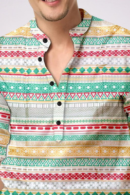 Stellalifestyle Men Solid Casual Multicolor Shirt