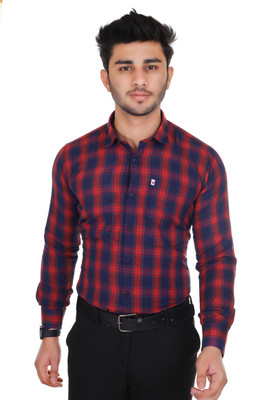 Marc Laurent Men Washed Formal Multicolor Shirt