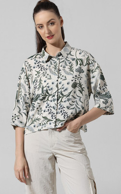 MOXTE Women Printed Casual Multicolor Shirt