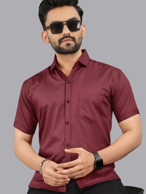 Radiance Creations Men Solid Casual Multicolor Shirt