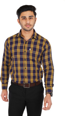 Arthz Fashion Trend Men Checkered Casual Multicolor Shirt