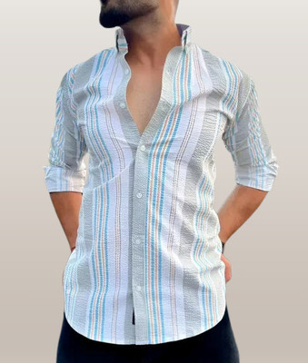 New4u creation Men Printed Casual Multicolor Shirt