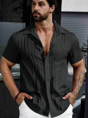 fitoda fashion Men Solid Casual Multicolor Shirt