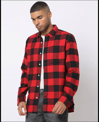 Restore Fashion Men Solid Casual Green Shirt