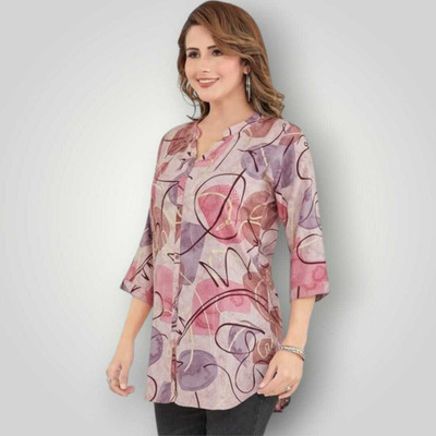 KALLAXI Women Solid Casual Multicolor Shirt