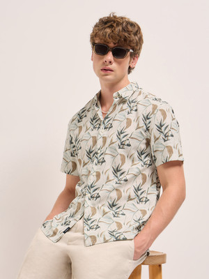 THE BEAR HOUSE Men Printed Casual Multicolor Shirt