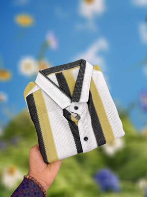 Mahira Enterprise Men Striped Casual Multicolor Shirt