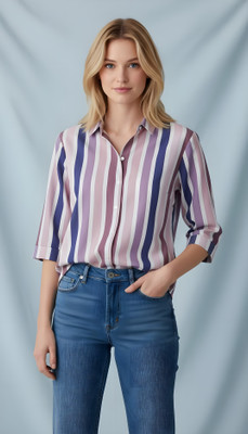 OSG Women Printed Casual Multicolor Shirt