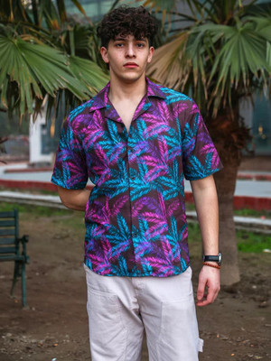 PRIMEFIELD Men Dyed/Ombre Casual Multicolor Shirt