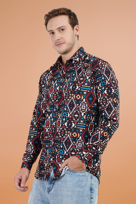 MORADIYA FAB Men Printed Casual Multicolor Shirt