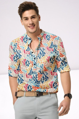 StellLIFESTYLE Trend Men Printed Casual Multicolor Shirt