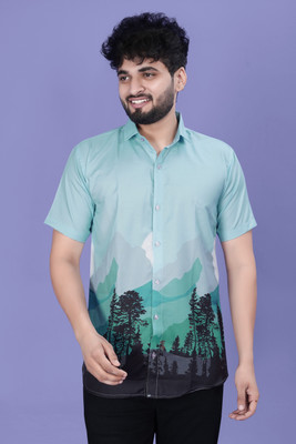 PRIMEFIELD Men Printed Casual Multicolor Shirt