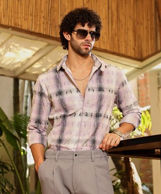 CAMPUS SUTRA Men Solid Casual Multicolor Shirt