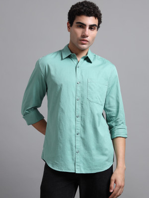 Proword Men Solid Casual Multicolor Shirt