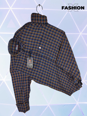 Marc Laurent Men Checkered Casual Multicolor Shirt