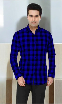 SHAH TEXTILES Men Checkered Formal Multicolor Shirt