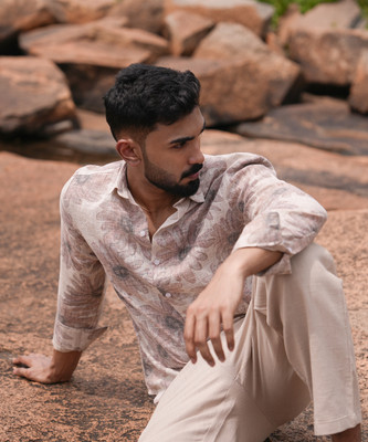 CAMPUS SUTRA Men Printed Casual Multicolor Shirt