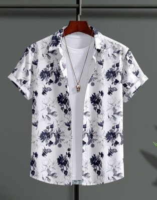 Radiance Creations Men Printed Casual Multicolor Shirt