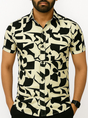AVOLT Men Printed Casual Multicolor Shirt