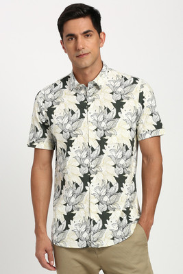 PETER ENGLAND Men Floral Print Casual Multicolor Shirt