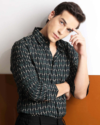 gurukrupa creation Men Printed Casual Multicolor Shirt