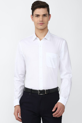 PETER ENGLAND Men Solid Formal White Shirt