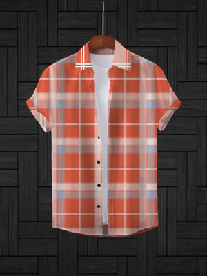 zyromen Men Checkered Casual Multicolor Shirt
