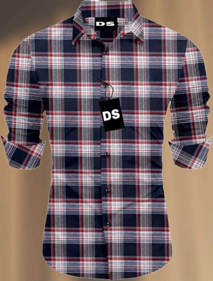 Eluyaana Fashion Men Washed Casual Multicolor Shirt
