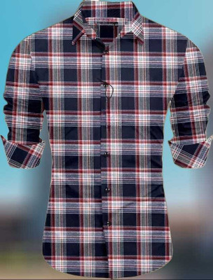 Manjubaa Enterprise Men Checkered Formal Multicolor Shirt