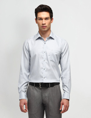 ARROW Men Printed Formal Grey Shirt