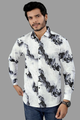 METRONAUT Men Printed Casual Multicolor Shirt