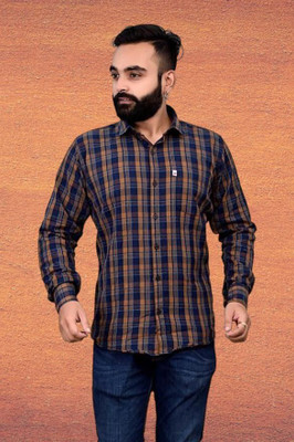 VK WINTER WEAR Men Striped Casual Multicolor Shirt