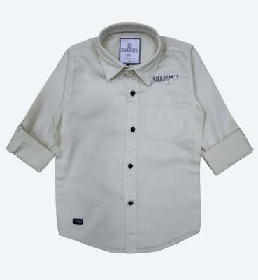 Rs fashions Boys Solid Casual Dark Blue Shirt