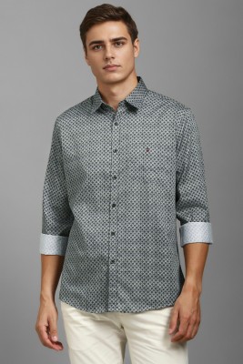 LOUIS PHILIPPE Men Printed Casual Grey Shirt