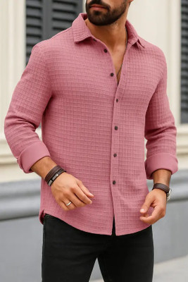 Radiance Creation Men Self Design Casual Multicolor Shirt