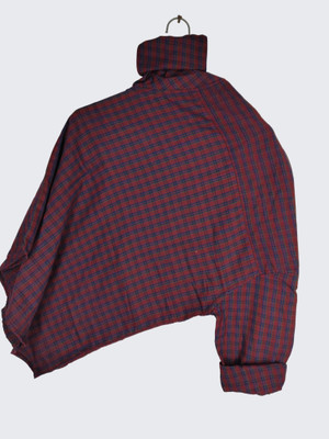 Arthz Fab Trend Men Checkered Casual Red, Blue Shirt