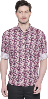 BASICS Men Printed Casual Multicolor Shirt