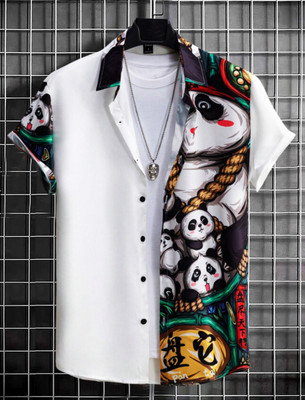 SANBROS Men Printed Casual Multicolor Shirt