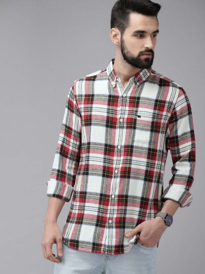 THE BEAR HOUSE Men Checkered Casual Multicolor Shirt